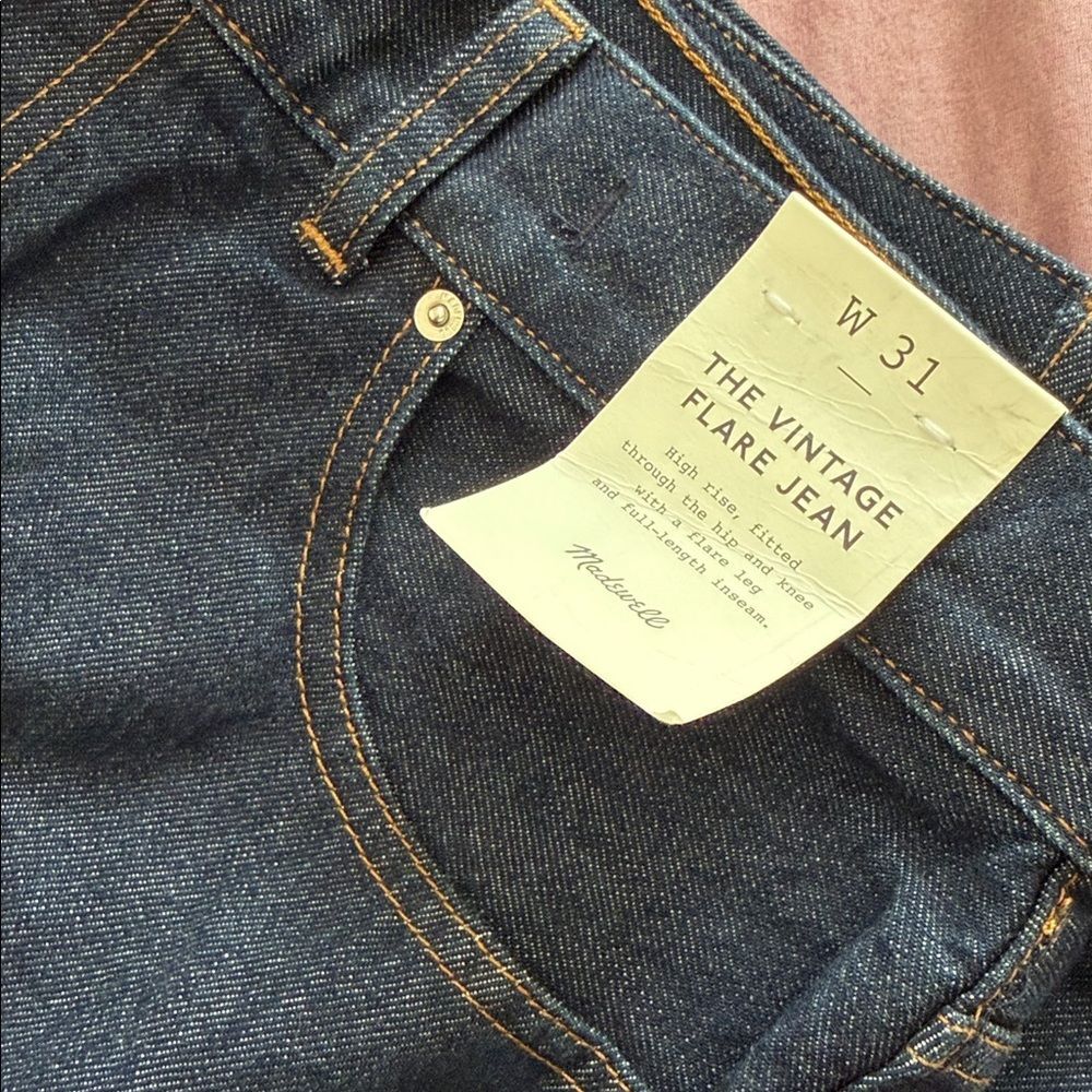Madewell The Vintage Flare Jean size 31 - Picture 5 of 7